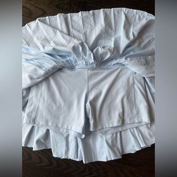 All in Motion Women’s Pleated Golf Skort Sky Blue Size Medium Golf Tennis - Picture 4 of 4